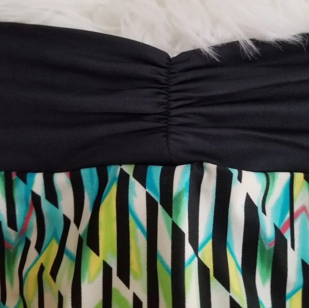 Swim Systems multicolored black full bikini Bottom